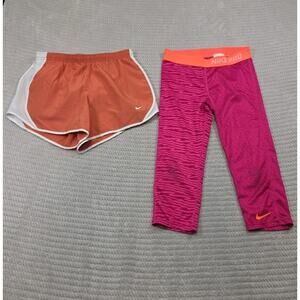 Nike Pro Leggings & Shorts Girls Youth Large